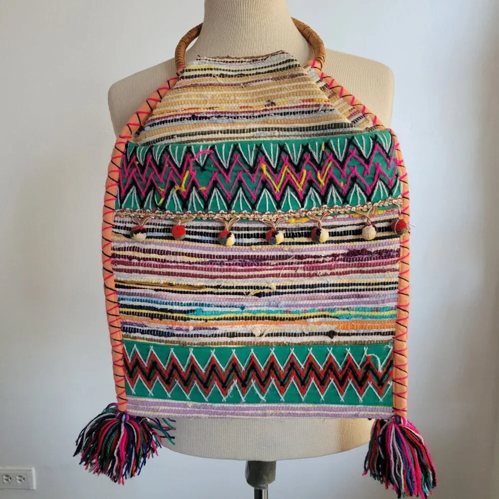 India Banjara Handcrafted Woven Boho Handbag